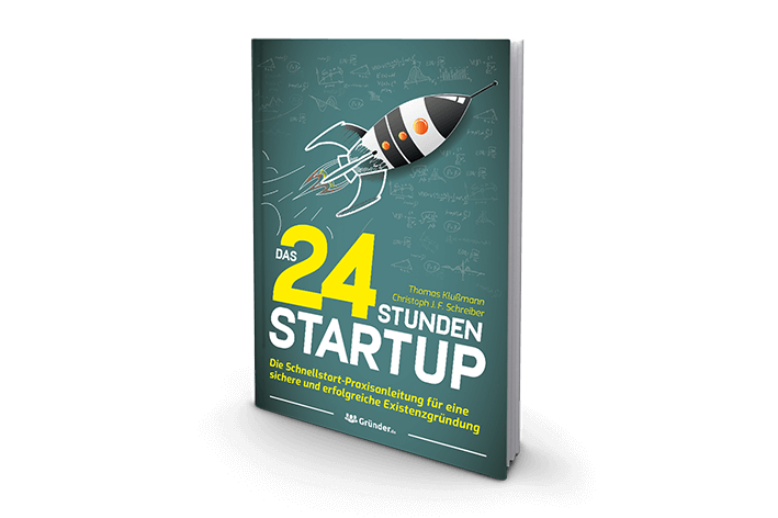 Buchcover - Das 24 Stunden Startup
