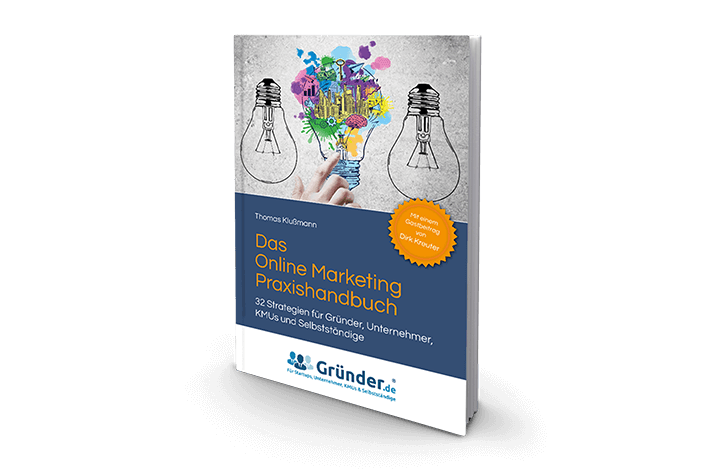 Buchcover - Das Online Marketing Praxishandbuch