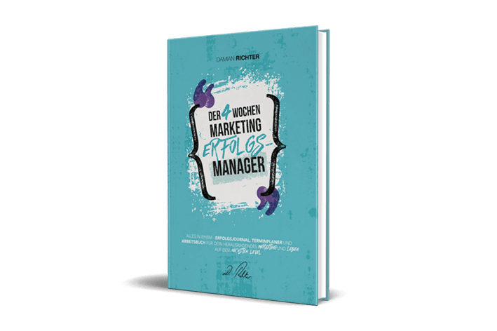 Buchcover - Der 4 Wochen Marketing Erfolgs-Manager