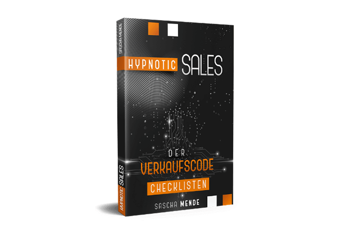 Buchcover - Hypnotic Sales 28 Checklisten der Verkaufspsychologie