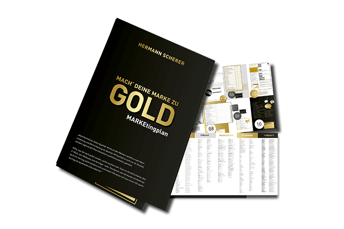 Buchcover - Marketingplan