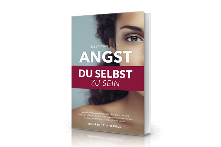 Buchcover - Überwinde die Angst du selbst zu sein