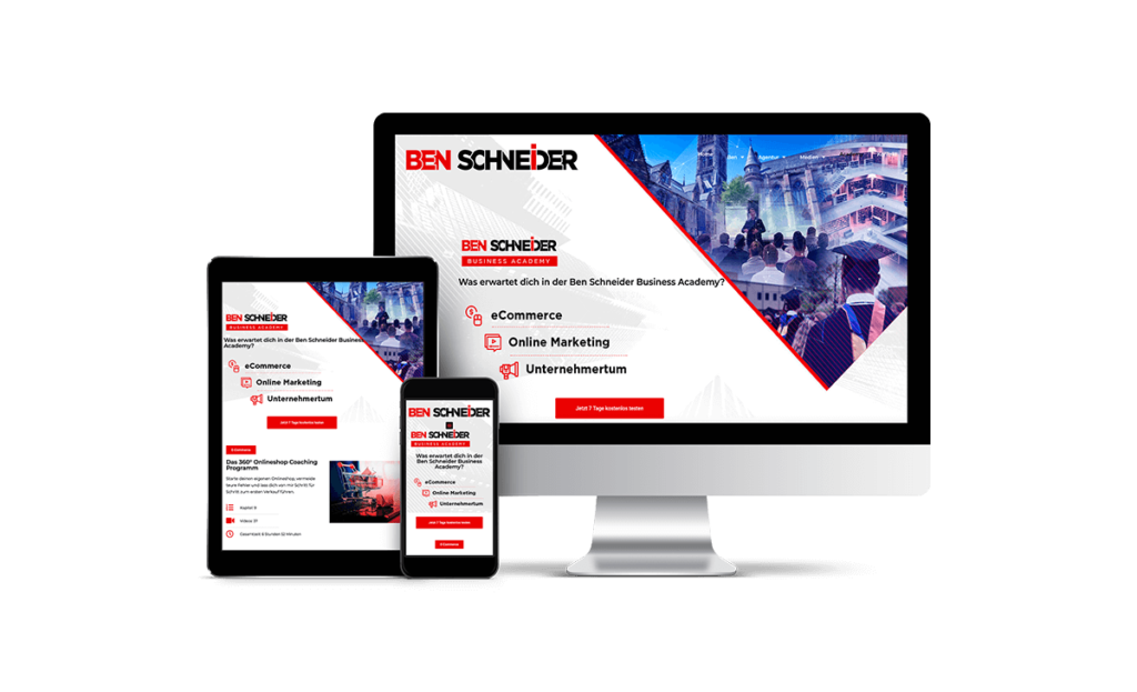 Online-Kurs Ben Schneider Business Academy