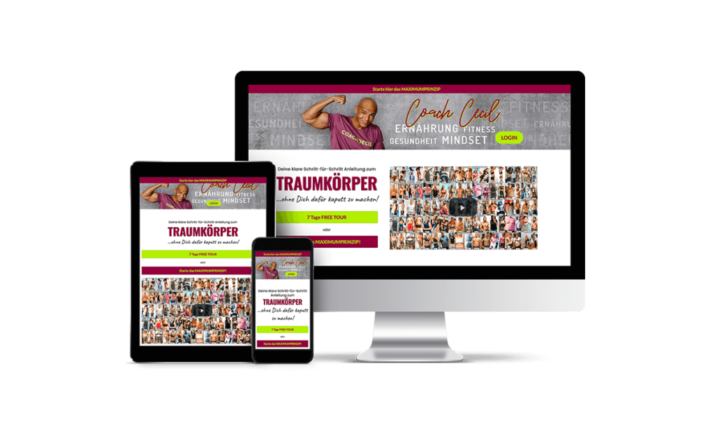 Online-Kurs Maximumprinzip von Coach Cecil