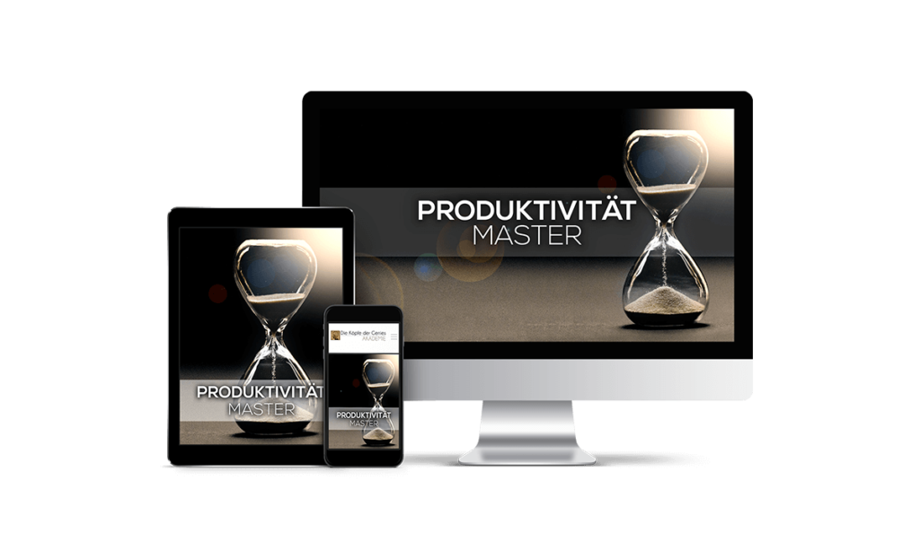 Online-Kurs Produktivität Master Tools der Millionäre und Top-Manager von Köpfe der Genies